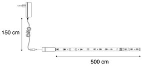 Taśma LED 5 metrów Dim to Warm 17,5W 1250LM 3000-6500KDesignerski