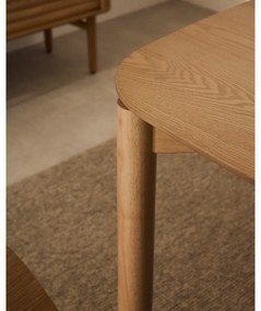 Stół w dekorze jesionu 90x160 cm Indara – Kave Home