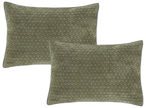 Poszewki na poduszki zestaw 2 szt. 50x75 cm Attica Velvet Embroidered – Bianca