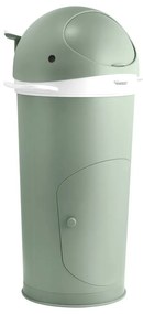 Zielony plastikowy kosz na pieluchy 25 l Whale – Kindsgut