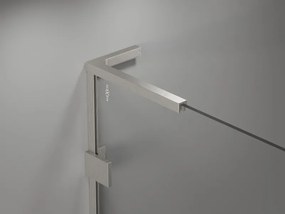 Mexen Lunar L ścianka prysznicowa Walk-in lewa 80 x 200 cm, transparent 8 mm, nikiel szczotkowany - 830L-080-000-97-00-L