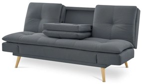 Trzyosobowa sofa ASB-4720 GREY2, ciemnoszara