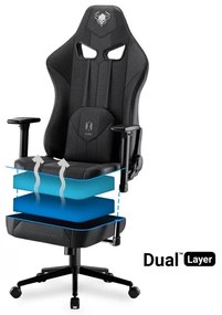 Fotel Obrotowy Diablo X-Player 2.0 Small, Czarny