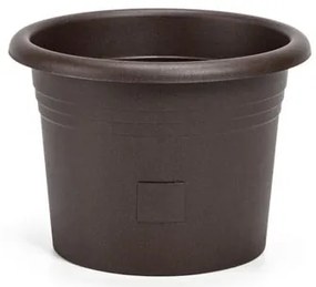 Plastia Doniczka z systemem samonawadniającymNarza, średnica 40 cm, czekoladowa, śred. 40 cm