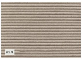 Beżowy sztruksowy fotel Lofty Lilly – Miuform