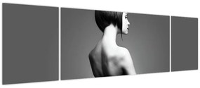 Obraz eleganckiej kobiety (170x50 cm)