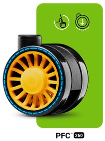 Fotel gamingowy Diablo X-One 2.0 Normal Size, Craft Edition, biało-zielony