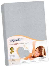 Bellatex Ściereczka frotte średnio szara, 200 x220 cm, 200 x 220 cm