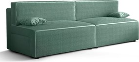 Miętowa rozkładana sofa W2-W01