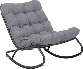 Bujany fotel ogrodowy z poduszką C2-E09