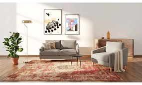 Beżowa aksamitna sofa 170 cm Karoto – Ame Yens