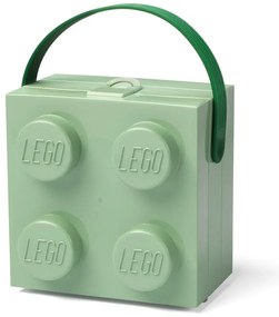 Jasnozielony pojemnik z uchwytem LEGO®