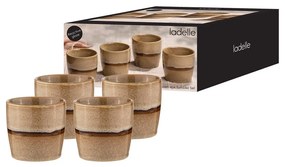 Jasnobrązowe porcelanowe kubki na espresso zestaw 4 szt. 350 ml Haven – Ladelle