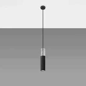 Lampa wisząca BORGIO 1 czarna