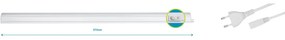 Retlux RLL 506 Liniowa oprawa LED z świetlówką T5,zimna biel, 57,3 cm