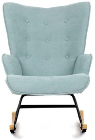 Fotel bujany BLUE2, turkusowy