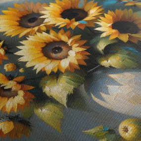 Obraz – Wazon ze słonecznikami (125x70 cm)