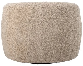 Beżowy fotel z materiału bouclé Bocca – Bloomingville
