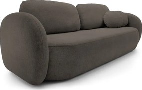 Sofa OLIO z funkcja spania i pojemnikiem CIEMNY SZARY ARAGON 97