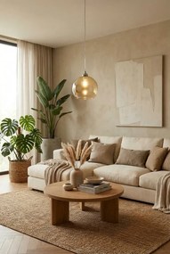 Nowoczesna okrągła lampa wisząca C4-Z08