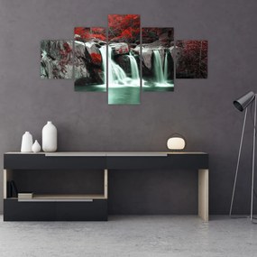 Obraz - Wodospady (125x70 cm)