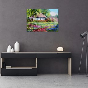 Obraz - Domek (70x50 cm)