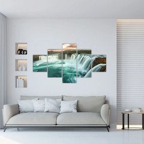 Obraz - Wodospady (125x70 cm)
