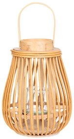 Lampion GARNITTO pleciony naturalny 10,5x30 cm HOMLA