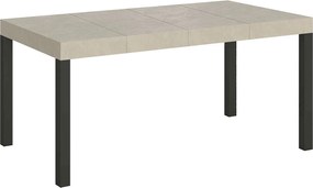 Stół rozkładany 140/244x90 cm Everyday Premium nogi kaszmir antracyt