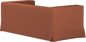 Pokrowiec na sofę Klippan 2-osobową długi z kontrafałdami