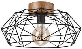 Brilagi - Lampa sufitowa WOODY BASKET 1xE27/60W/230V dąb orzech