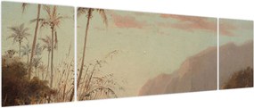 Obraz - Camille Pissarro, A creek in st. Thomas (Virgin Islands), reprodukcje (170x50 cm)