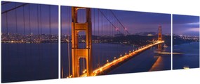 Obraz - Most Golden Gate (170x50 cm)