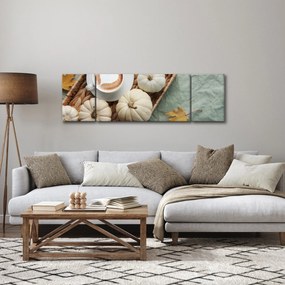 Obraz - Jesienny relaks (170x50 cm)