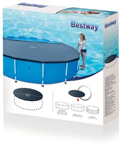 Przykrycie na basen stelażowy 366 cm BESTWAY