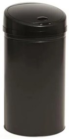 Brilanz Bezdotykowy kosz na śmieci Senzo 60 l, okrągły, czarny