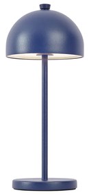 Zewnetrzna Lampa stołowa niebieska z LED IP54, ładowalna ze stacją ładującą - Squirrel Nowoczesny Oswietlenie zewnetrzne