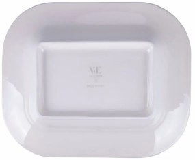 Ceramiczny talerz do serwowania VDE Tivoli 1996 Face to Grey, 43,5 x 35,5 cm