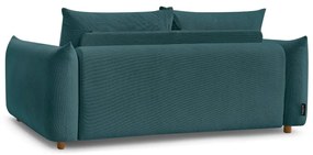 Niebieska rozkładana sofa 214 cm Ernest – Bobochic Paris