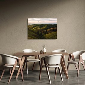 Obraz na szkle - Widok na tajskie wzgórza (70x50 cm)