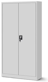 Zestaw 4x biurowa szafa metalowa na akta JAN, 900 x 1850 x 400 mm, szara