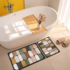 Dywaniki łazienkowe zestaw 2 szt. 60x100 cm – Foutastic