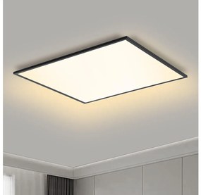 Brilagi - Ściemnialne oświetlenie LED SLIMFRAME LED/58W/230V 60x60 cm czarny + pilot