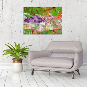 Obraz abstrakcji - malarstwo (70x50 cm)