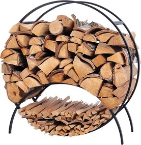 Wyjątkowy stojak na drewno Pino M w nowoczesnym stylu