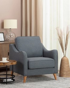 Fotel Venuste denim blue/brown