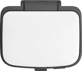 Biały stalowy kosz na śmieci z pedałem 4 l Bo – Brabantia