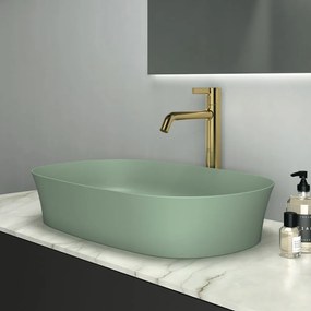 Zielona ceramiczna umywalka 60x38 cm Ipalyss – Ideal Standard