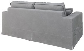 Jasnoszara sofa 196 cm Nora – Ropez