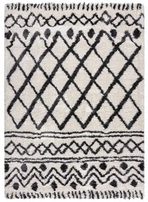 Dywan w kolorze kości słoniowej 80x150 cm Souq Lines – Flair Rugs